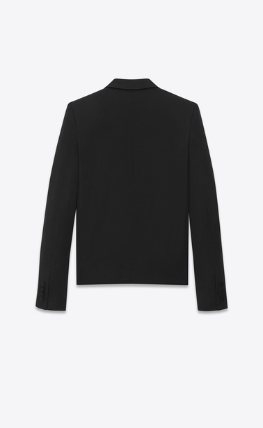 tuxedo spencer jacket in grain de poudre Saint Laurent